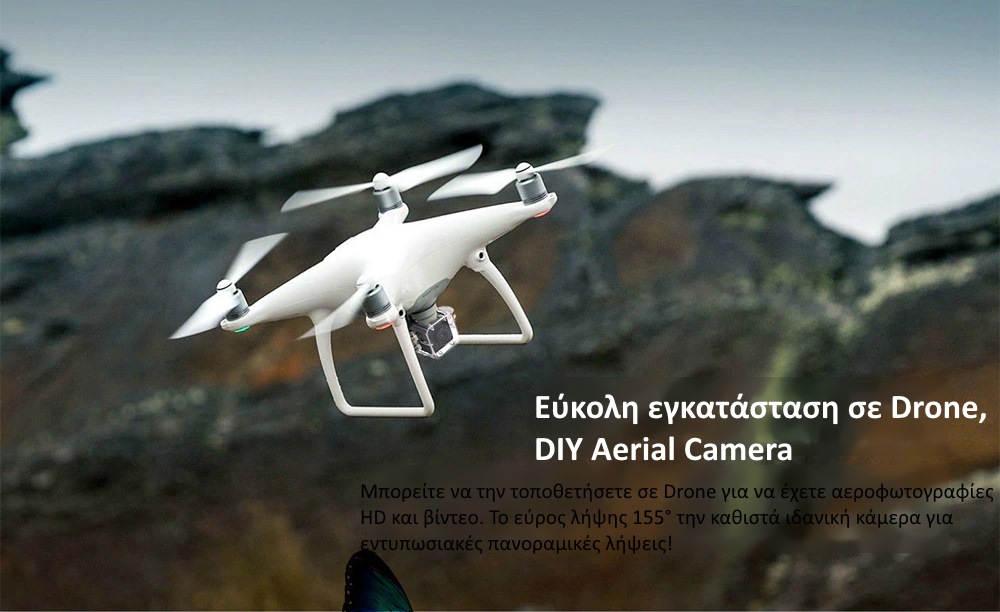 SQ12 Super Mini Car/Drone DVR Κάμερα Καταγραφικό FHD 1080P